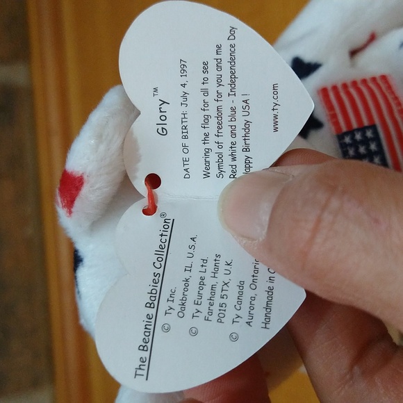 Beanie original baby Ty Glory bear - Picture 7 of 16